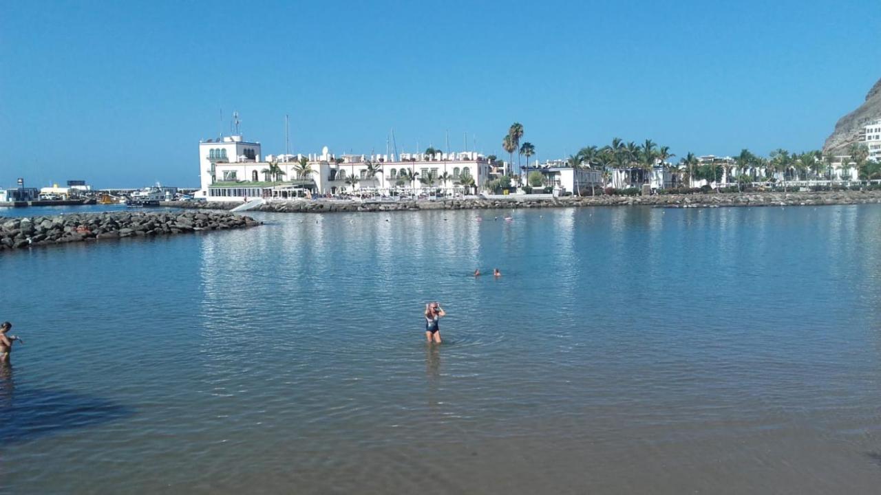 Pension Playa Puerto De Mogan Exterior foto